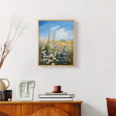 FLORAL Series XXX - reproduction encadrée de qualité supérieure - prête à être accrochée - aucun clou requis