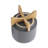 PLANTER W/ WOOD STAND,  unique planters-1387416066