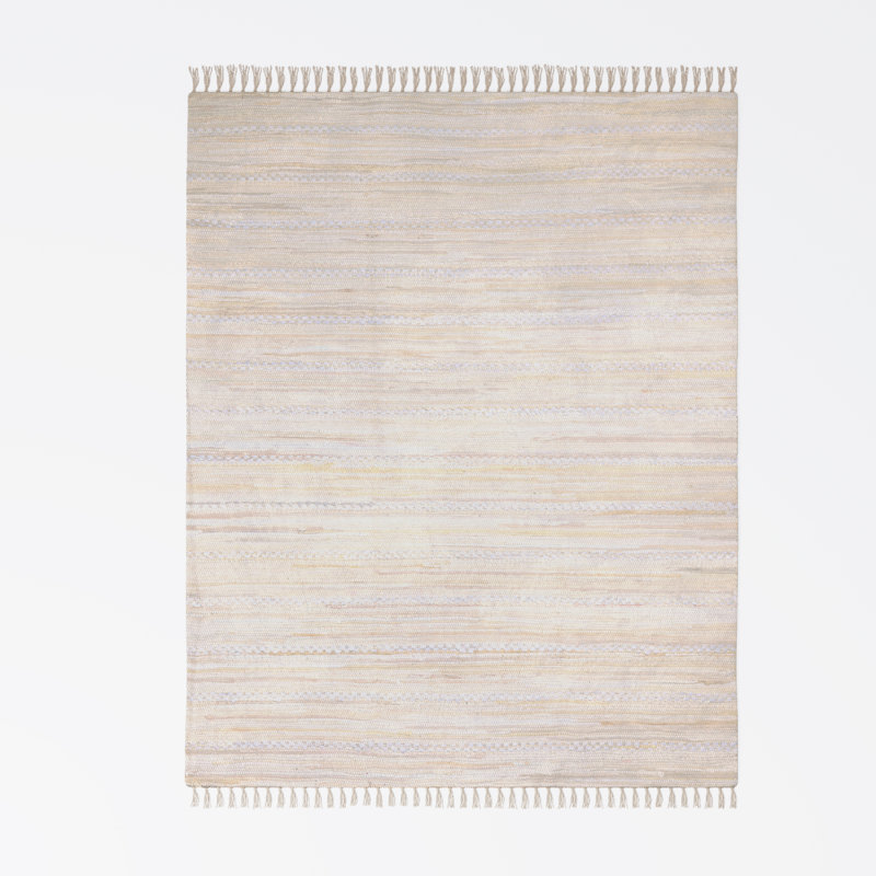 Chindi Renova, recycled materials Rug, Rectangular 170 x 120cm, Cream