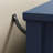 Modern Blue 6-Drawer Fluted Dresser