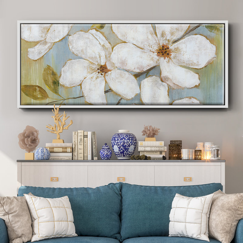 Randalstown Blossoms- Framed Canvas