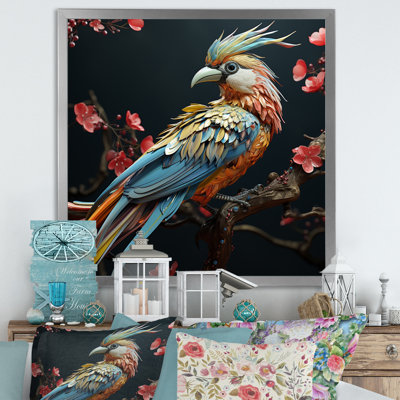 «Bird Expressionist Freedom I» sur toile