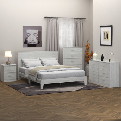 Allyannah 4 Pieces Bedroom Set