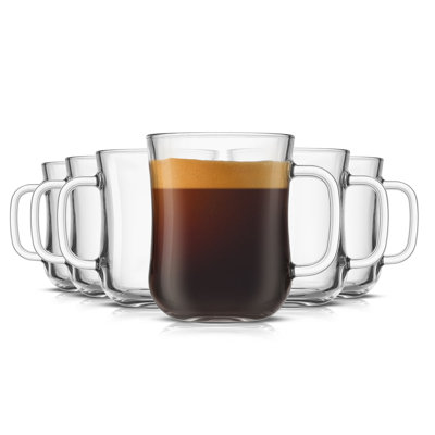 Ensemble de grandes tasses à café avec poignées 6 à 16 oz Joyjolt