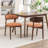 Upholstered Solid Wood Dining Chair Side Chair-1686037628