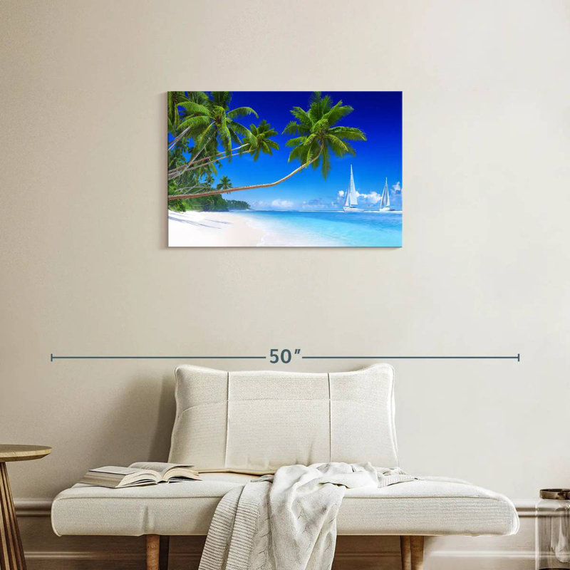 Gillard Seaside Palms, H 20 po x l 30 po