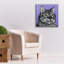 Art mural sur toile Tough Cat par Carolee Vitaletti-101649413