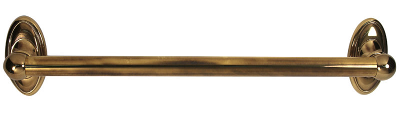 Classic Traditional 19.75'' Grab Bar, Polished Antique, 24"
