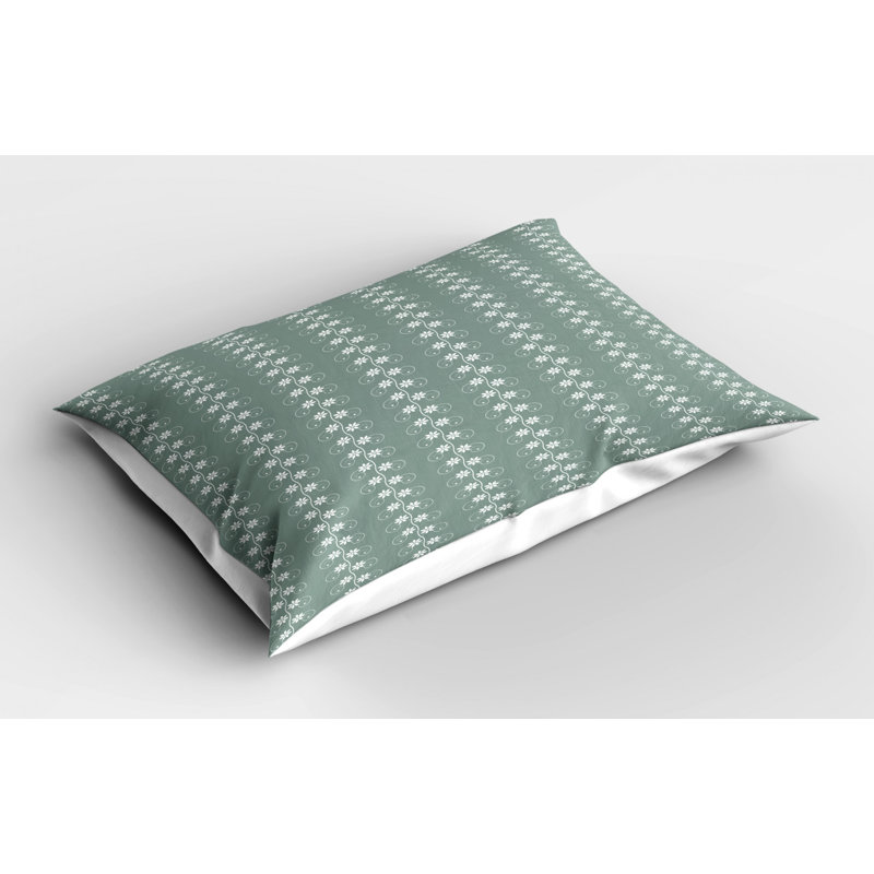 Spring Polyester Striped Sham Set, Queen