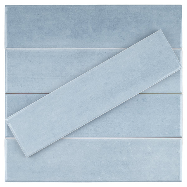 Supreme Tile Cyra 2.95 in. X 11.81 in. Polished Ceramic Subway Wall Tile
