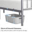 Minimalist Metal Bed Frame with Slatted Headboard-682358408-766174236
