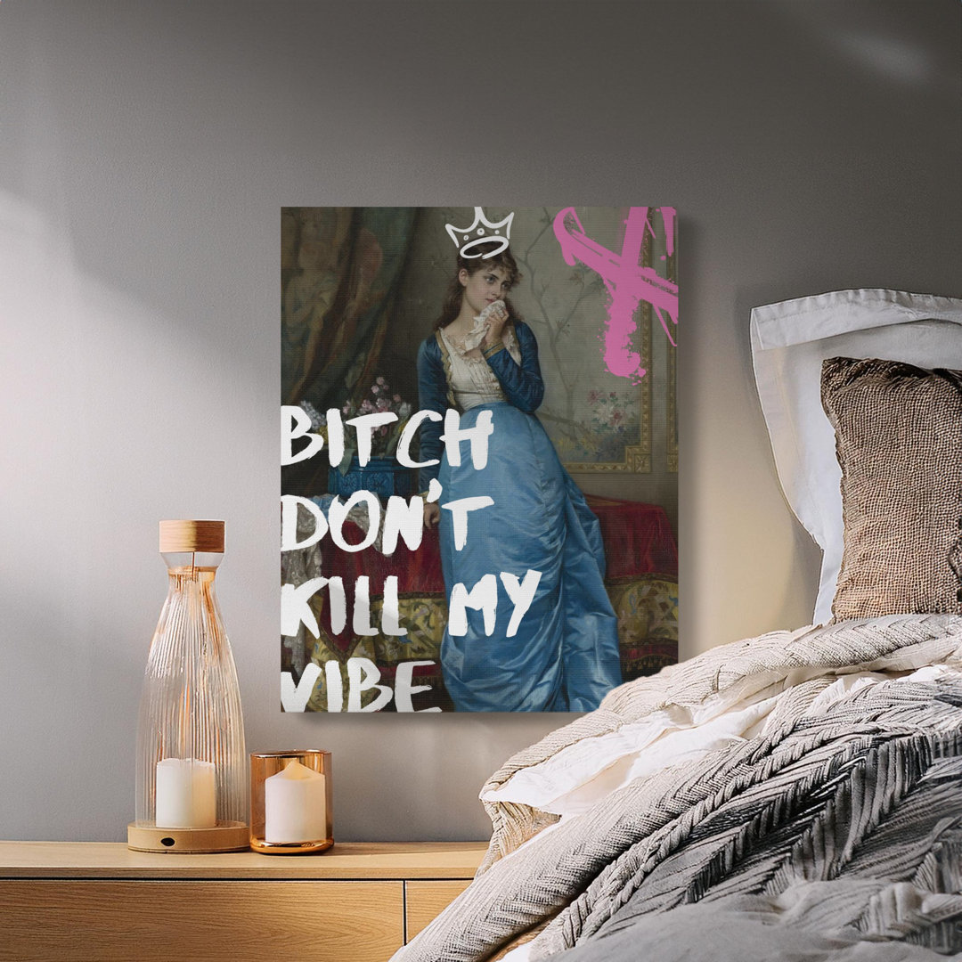 Sassy Renaissance Woman Vibe Canvas Art