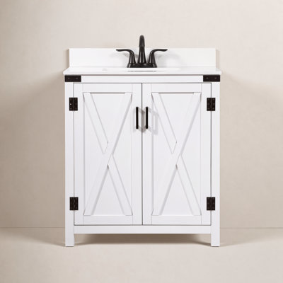 Slayton 30'' Single Bathroom Vanity