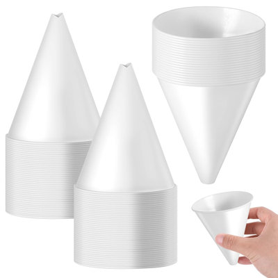 200-piece Paper Motor Oil Funnels – 6 Oz Disposable
