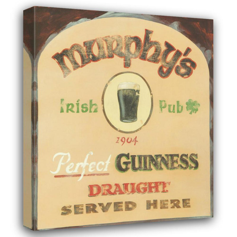 Pub irlandais Murphy ISI-DM010X, H 18 po x l 14 po