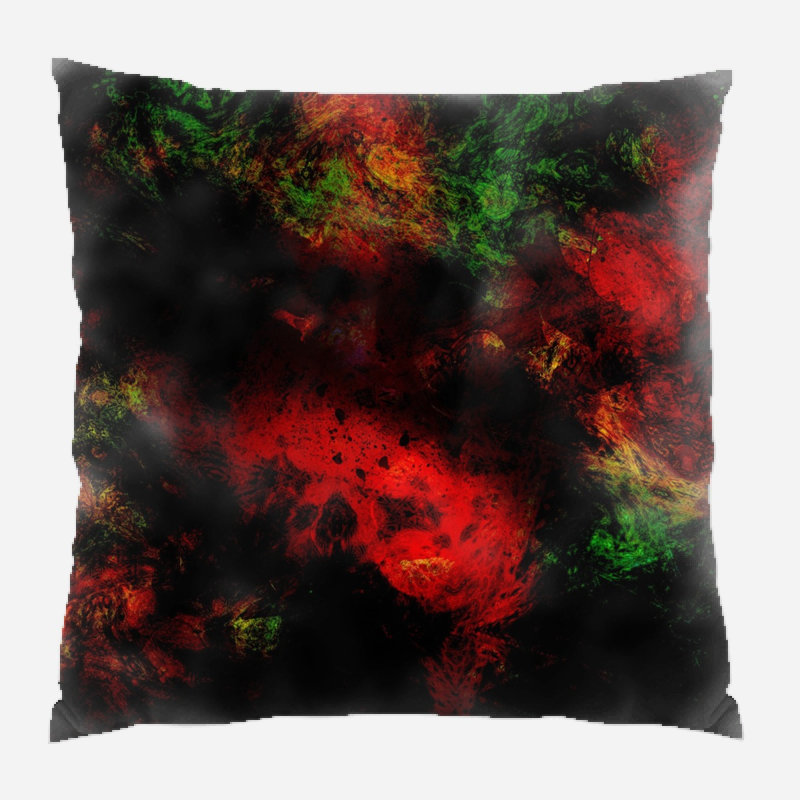 Coussin décoratif Elmirasol, Microsuède, Intérieur
