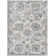 Tapis oriental gris moyen Rishel