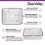 Lavabo vasque rectangulaire en céramique blanche moderne 19 "Ally