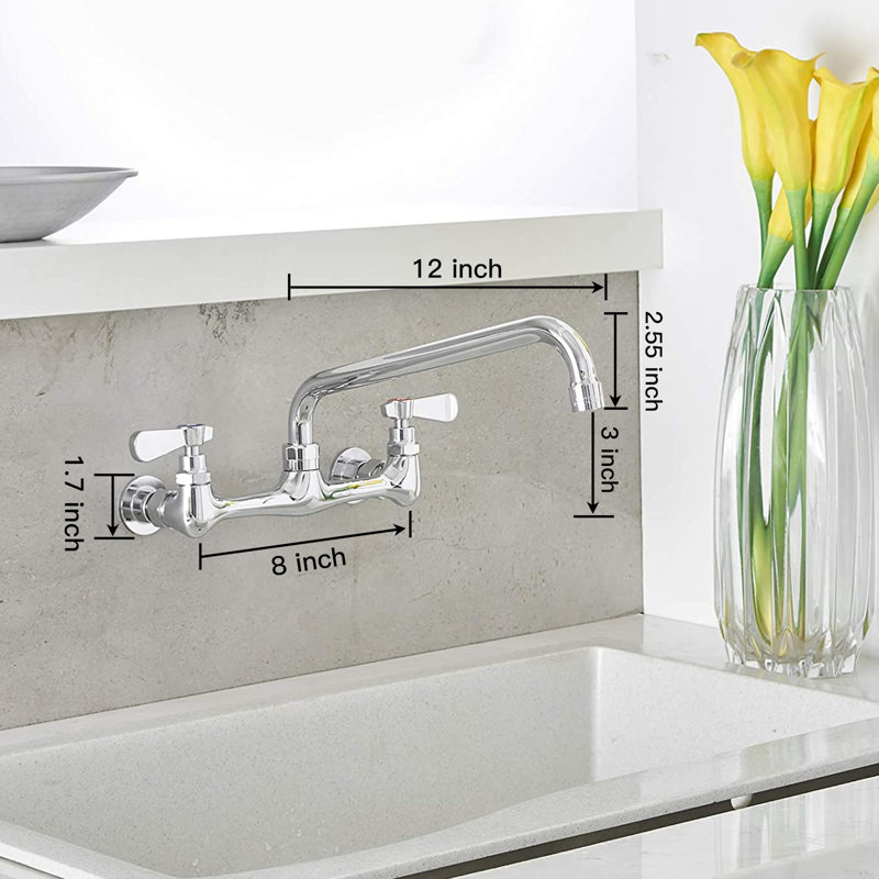 DFI Touch Kitchen Faucet, Brass