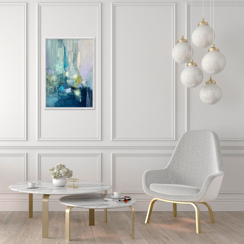 Abstract The Falls, 40" H x 30" W