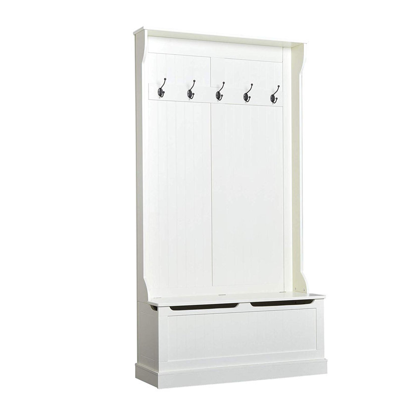 Petillo Hall Tree 37.75'' Wide with Bench