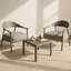 Ensemble de chaises d'appoint 2 pièces Modern-1385119417-1385119416