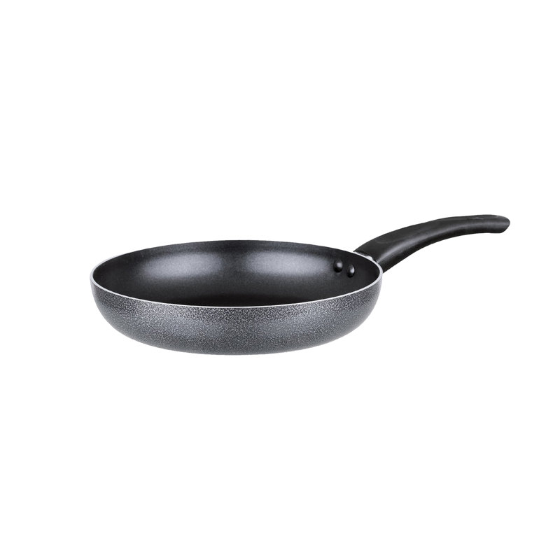 Aluminium antiadhésif 11 po Brentwood Wok gris, H 3,15 po x l 9,5 po x L 16,78 po