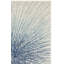 Tapis à motifs abstraits bleu royale et ivoire Faustina-1563713767