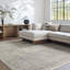 Galey Alix x Livabliss Maria Elena IV-Vintage Brown Blue Beige Traditional Vintage Boho Fringe Living Dining Bedroom Rug-1644620015