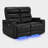 Power Recliner Loveseat Sofa With Adjustable Headrest, Home Theater Seating-470728911