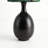 Black Ceramic Floral Shade Table Lamp