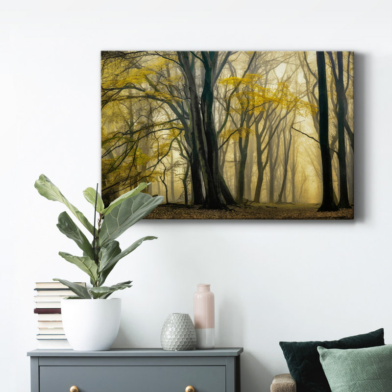 " In Love With Golden Fall ", 40" H x 60" W x 1" D