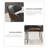 White Light Microlite Solid Wood Dining Table Sets