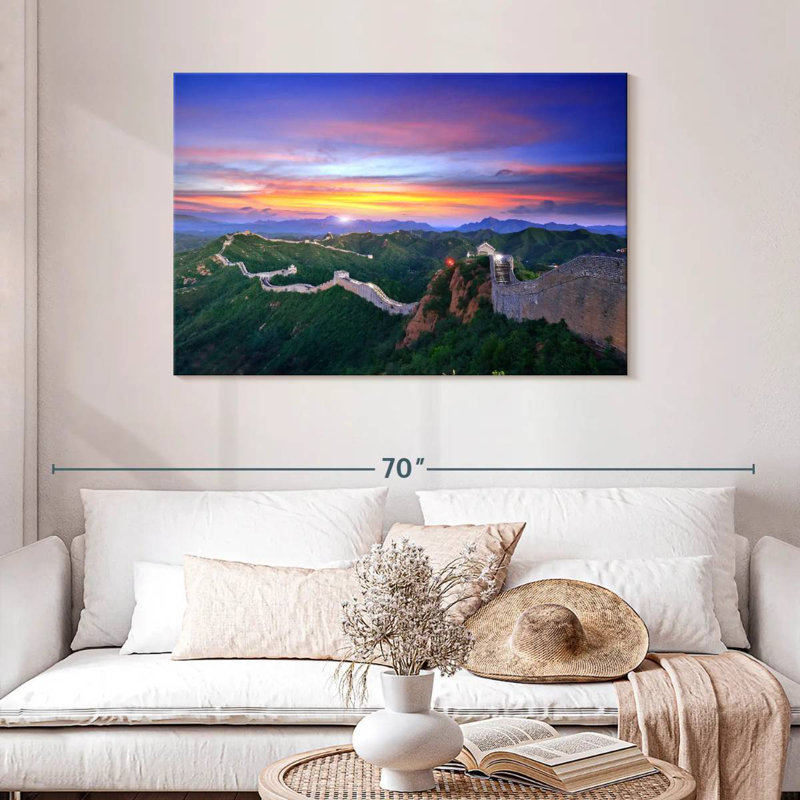 Rorry Great Wall Of China Sunset, 30" H x 45" W