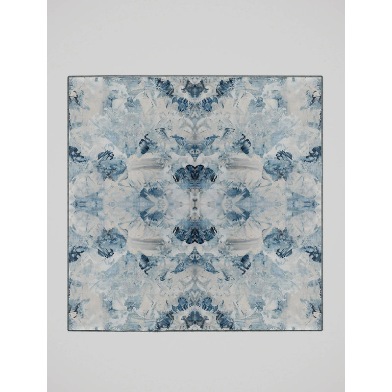 Hasena Washable Indoor Rug, Square 7'