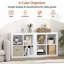 Bibliothèque de rangement - Tablette de présentation multifonctionnelle pour le salon, la chambre à coucher et le bureau personnel-1233830428-1216848955-1220370449