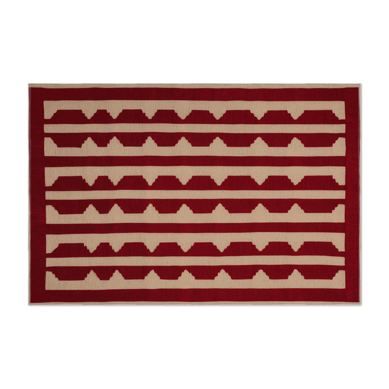 Tapis rouge intérieur et extérieur Trellis