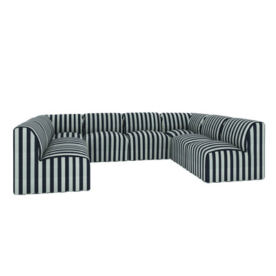 Praia 124" Sunbrella® Outdoor U Sectional