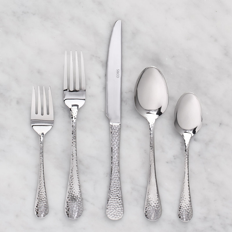 Latitude Run® Innis Stainless Steel Flatware Set - Service for 12