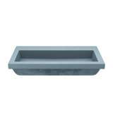 Trough Handmade Rectangular Bathroom Sink