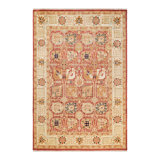 Shizue One-of-a-Kind 5' 10" X 8' 10" Hand Knotted Area Rug