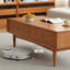 Table basse simple en bois de cerisier simple