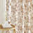  Floral Curtains for Living Room, Semi Sheer Linen Curtains Light Filtering Farmhouse Back Tab Rod Pocket Window Drapes,2 Panels-827451647-827451642