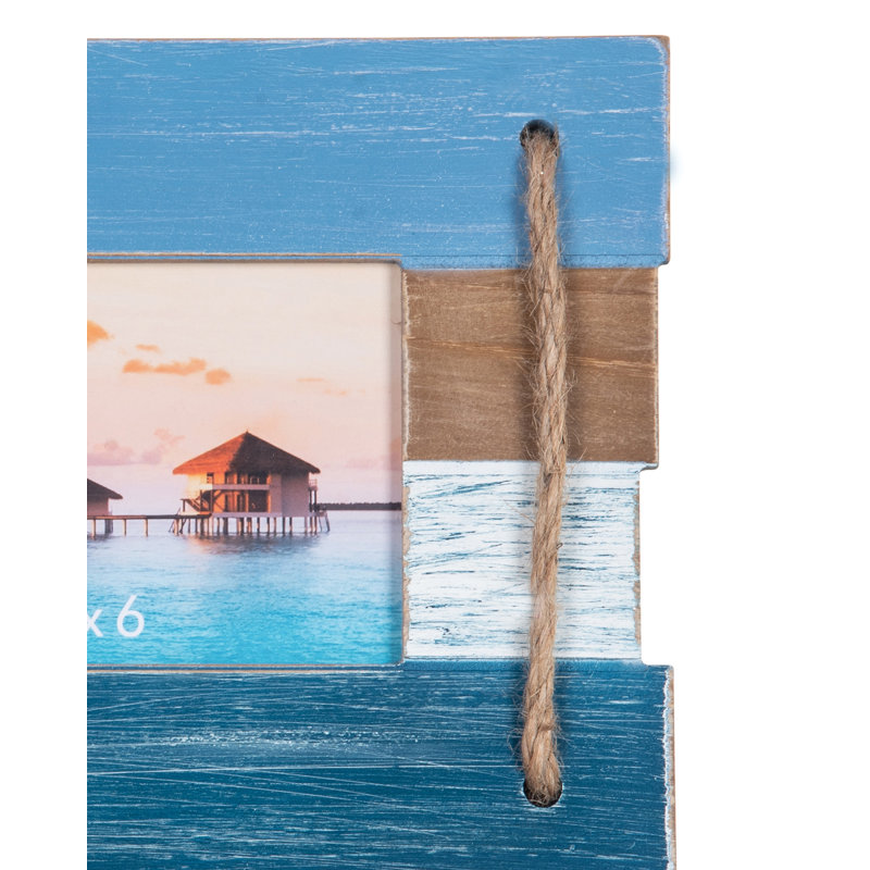 Cadre de plage en bois