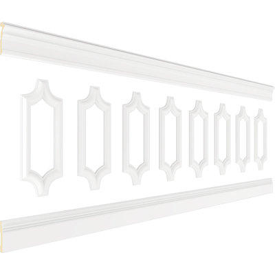 L 94 1/2 po (réglable de 36 à H 40 po) Ashford