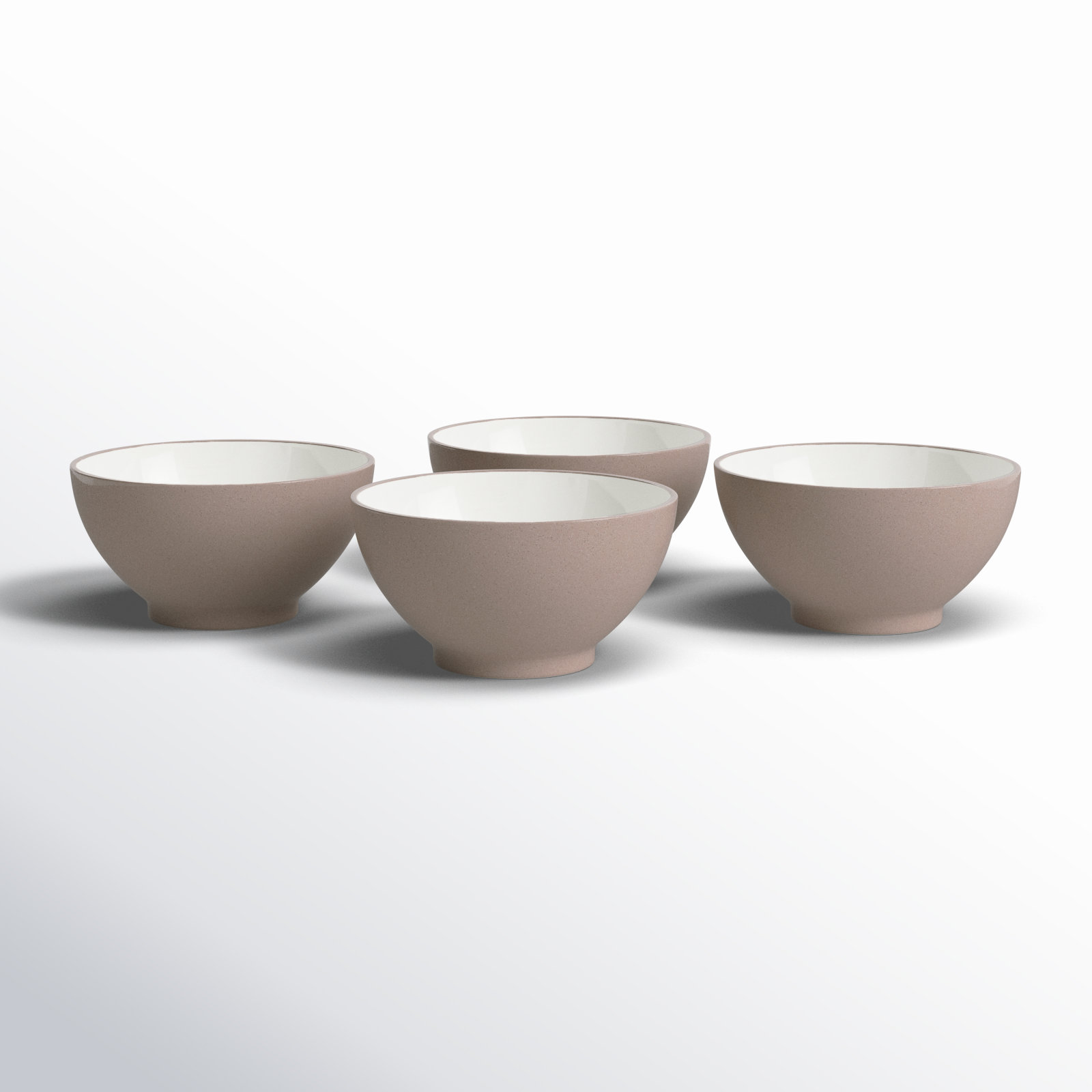Noritake Colorwave Rice Bowls, Clay