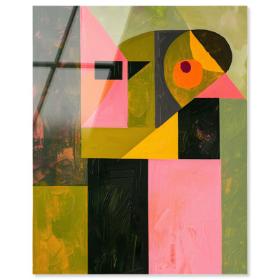 Modern Totem I Acrylic Print Colorful Wall Decor by Art Remedy, Ready to Hang, 20 x 24