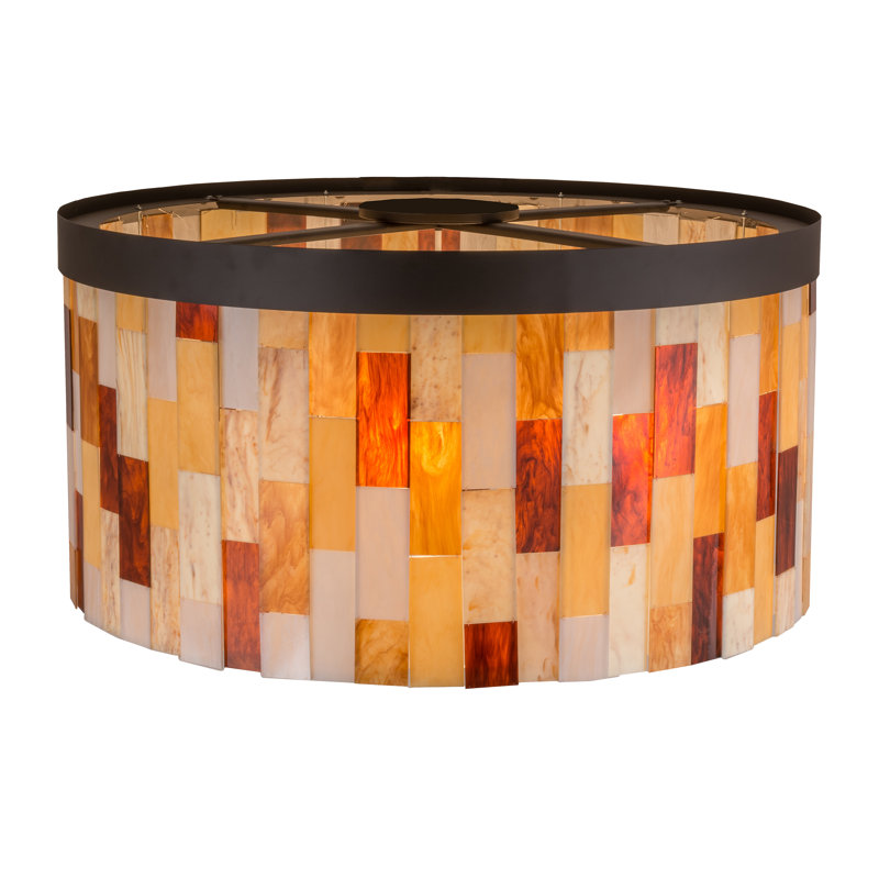 Calico 6 - Light Flush Mount, 24" H x 47" W x 47" D
