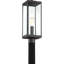 Tête de lanterne câblée à 1 lumière de 20,5 po Ainsworth Earth Black