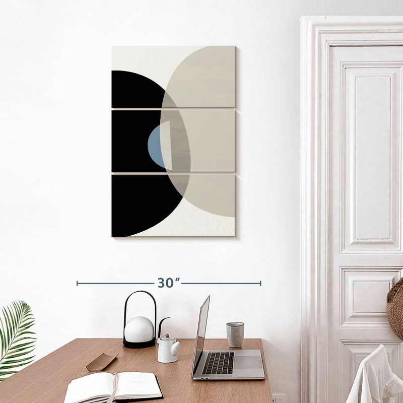 Avery Mid Century Abstract II, H 32 po x l 20 po